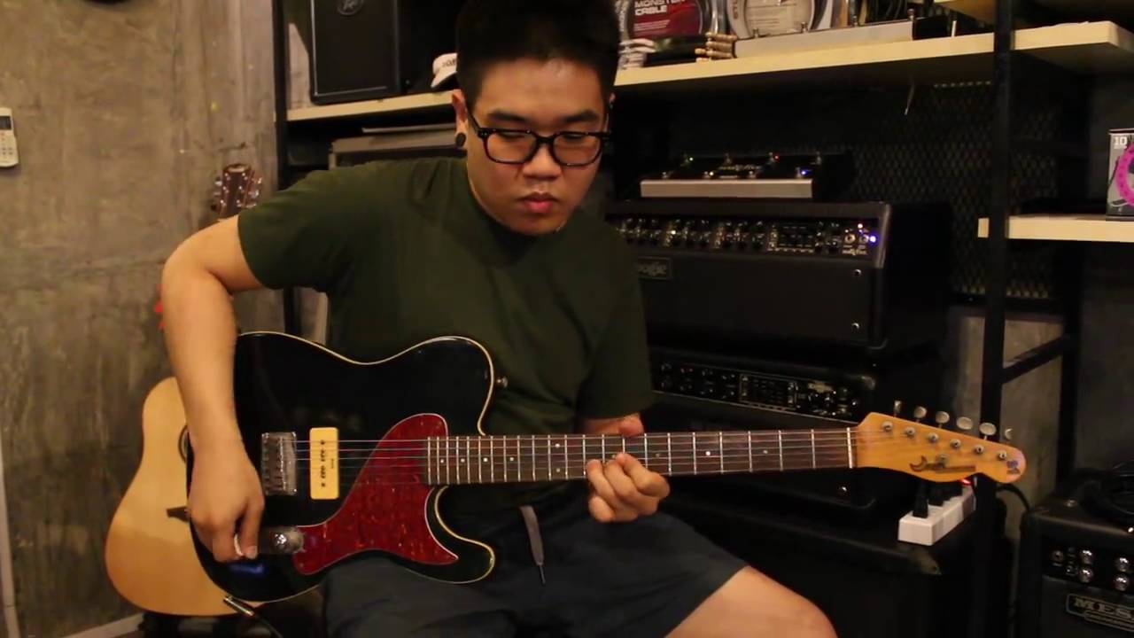 moon テレキャスター Moon Guitars TE-C Rosewood 1Piece Neck ~Surf Green