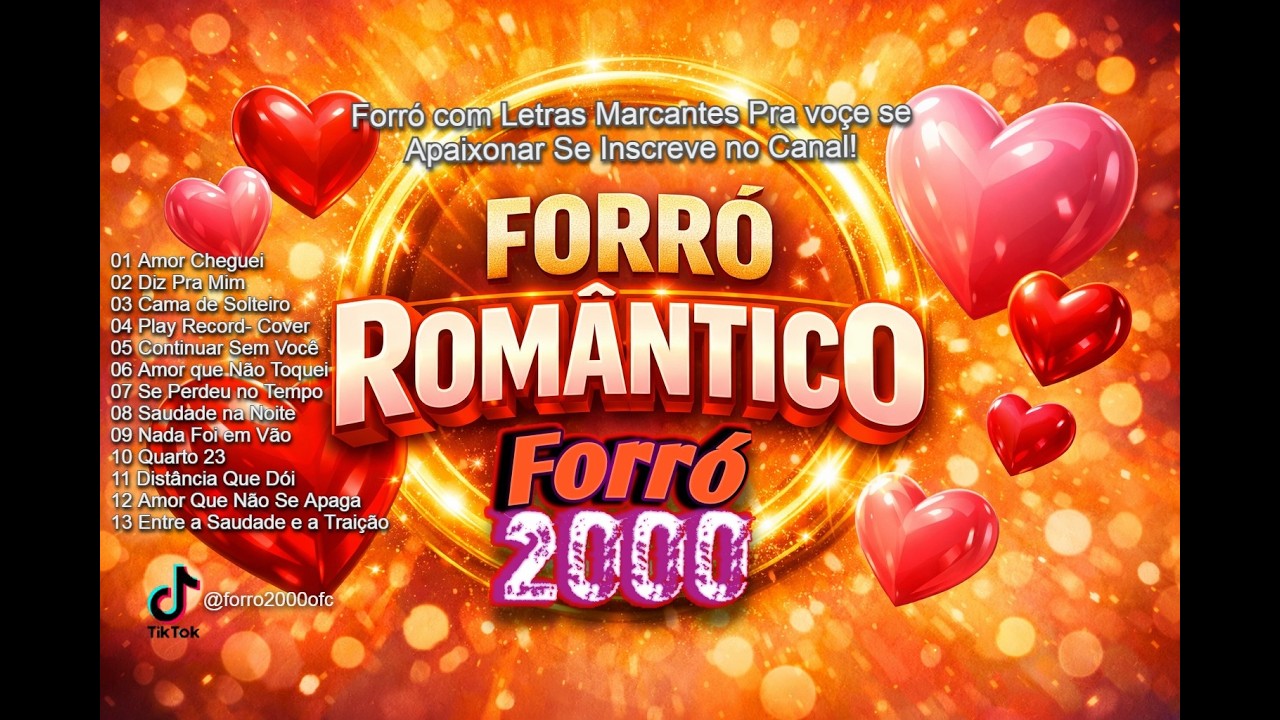 As Melhores Do Forró Romântico CD Completo 2026 Album Forró 2000