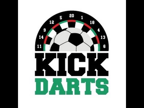 Blow Up Soccer Dartboard for Foot Darts & Kick Darts