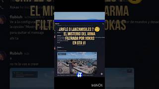 ¿RIFle o lanzamisiles ? 🧐El misterio del arma filtrada por xokasEn GTA VI #gta #gta6