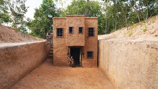 17 Days Built Underground Villa Tunnel