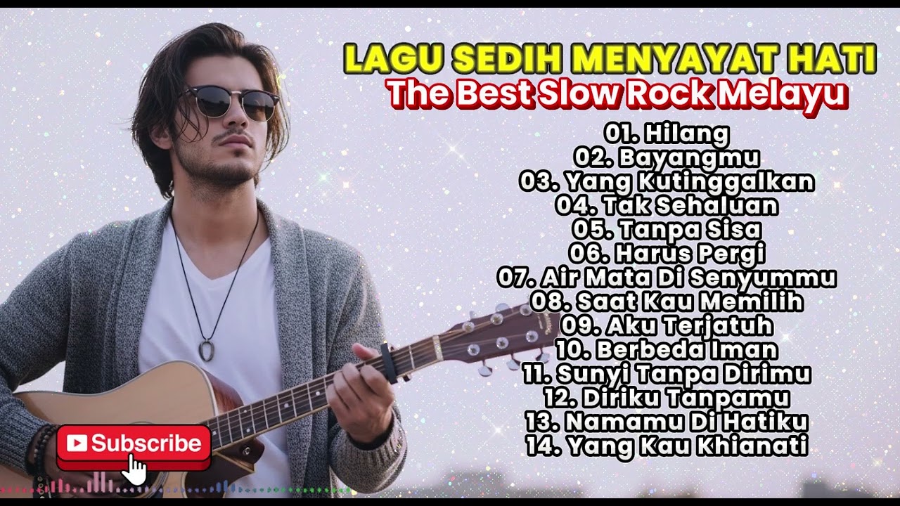 LAGU SLOW ROCK MELAYU 🎶 | Paling Sedih Menyayat Hati 😭 | HILANG