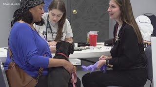 Macon Area Habitat for Humanity holds free health screenings for both pets and their owners