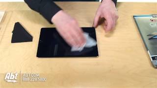 How To: Put On Zagg InvisibleShield iPad Air Glass Screen Protector ID5GLSF00