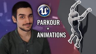 Parkour with Animations! Unreal Engine 4 Blueprints Tutorial | Parkour Series #4 screenshot 5