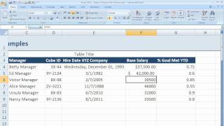 Video 10 in the excel basics series. shows how to make basic changes
from number currency formatting using options group.