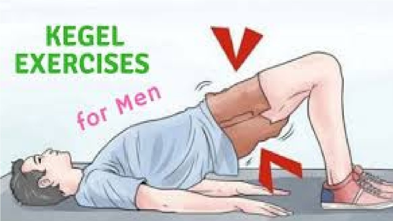 kegel exercises beginners workout for men - YouTube