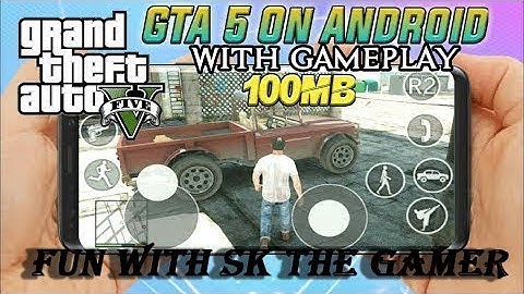FINALLY PLAY 100% REAL GTA V ON MOBILE WITH GAMEPLAY FULL TUTORIAL [ IN HINDI ]