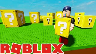 Abriendo Lucky Blocks en Roblox Para La Batalla Epica 