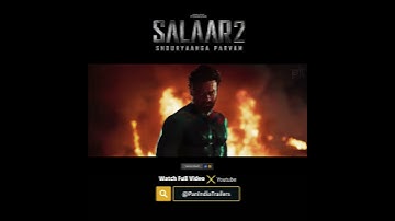Salaar 2 - Notion Trailer 2 Out🔥