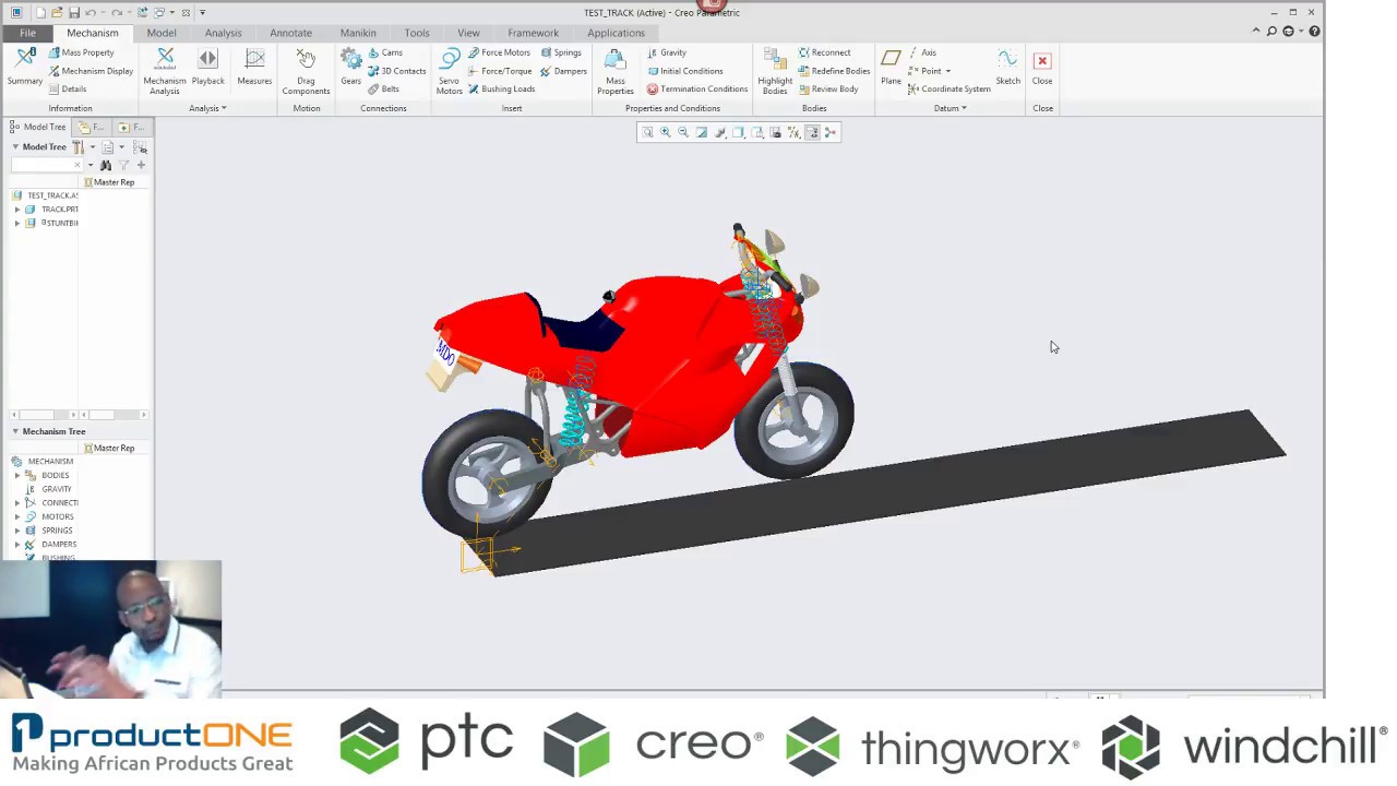 Механизмы внутри Creo Parametric