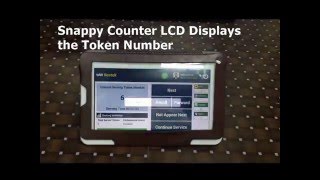 Snappy Queue Management System - Counter Call Unit