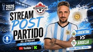 ViVo STreAM Post Partido Argentina vs Argelia - Mundial 2026