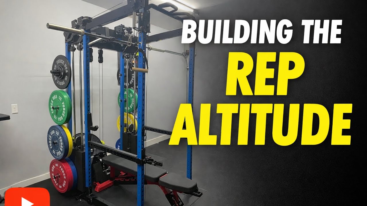 Rep Altitude Rack Only How to kinda assemble the Rep Altitude power rack with functional ...