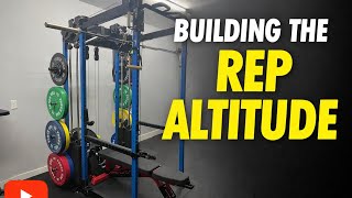 Celebrity How to kinda assemble the Rep Altitude power rack with functional trainer Wealth