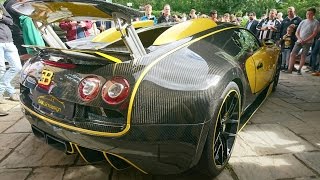 Oakley Design Bugatti Veyron Cold Start + Revs!