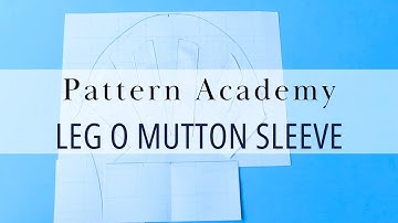 6.3 How To Draft A Leg O Mutton Sleeve Pattern - Pattern Drafting