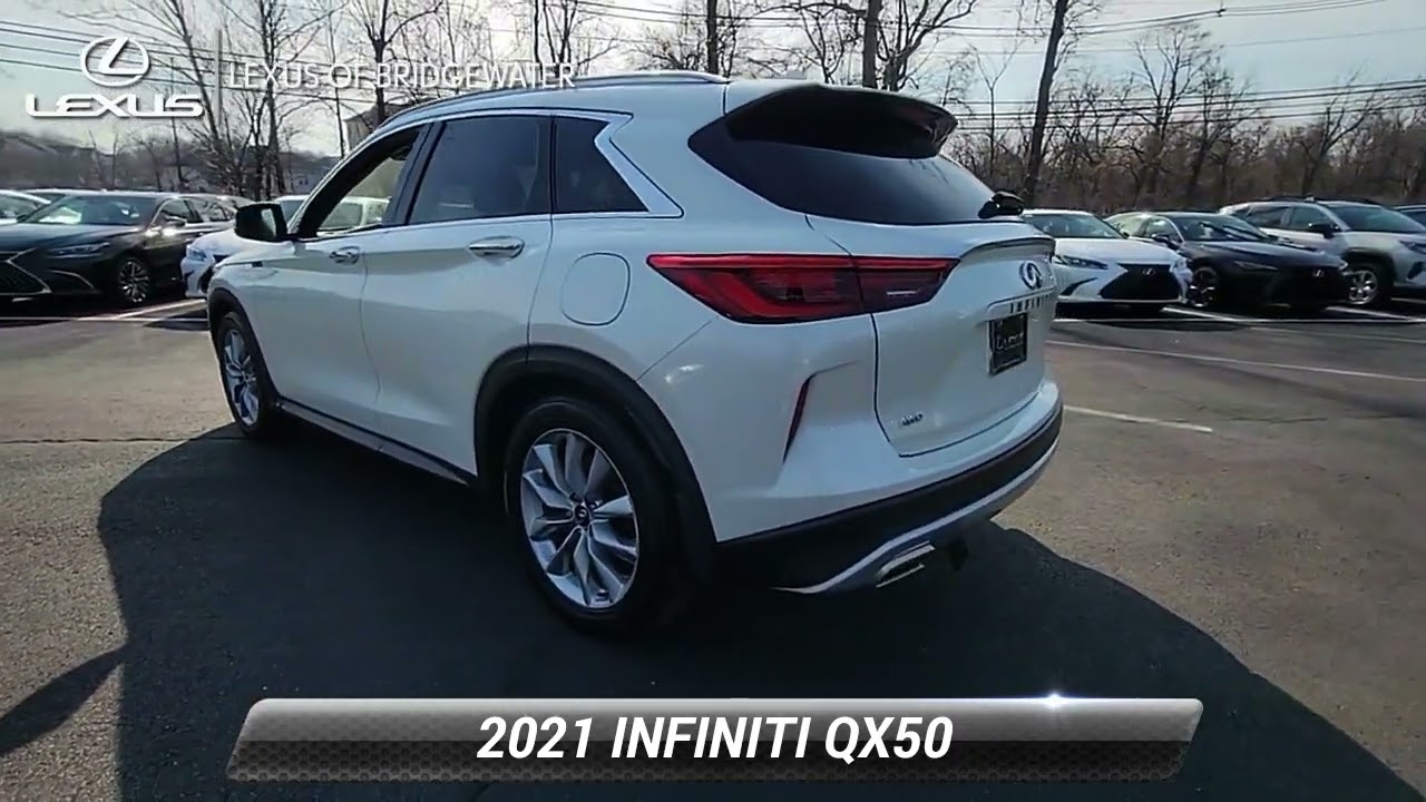 Used 2021 INFINITI QX50 LUXE, Bridgewater, NJ L240927A