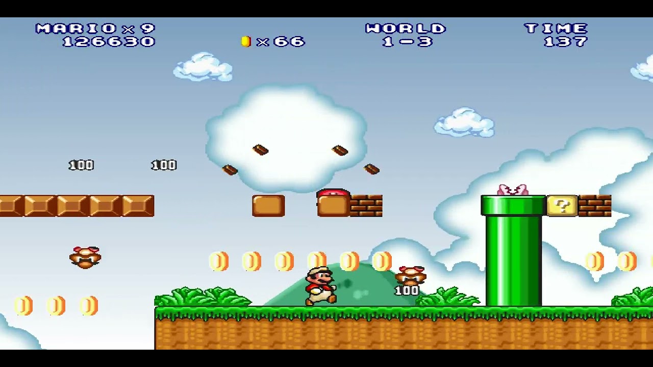 Mario Forever 2022 World 1~2 Completed Video