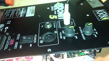 KRK Rokit 5 no sound at low frequencies (FIXED)