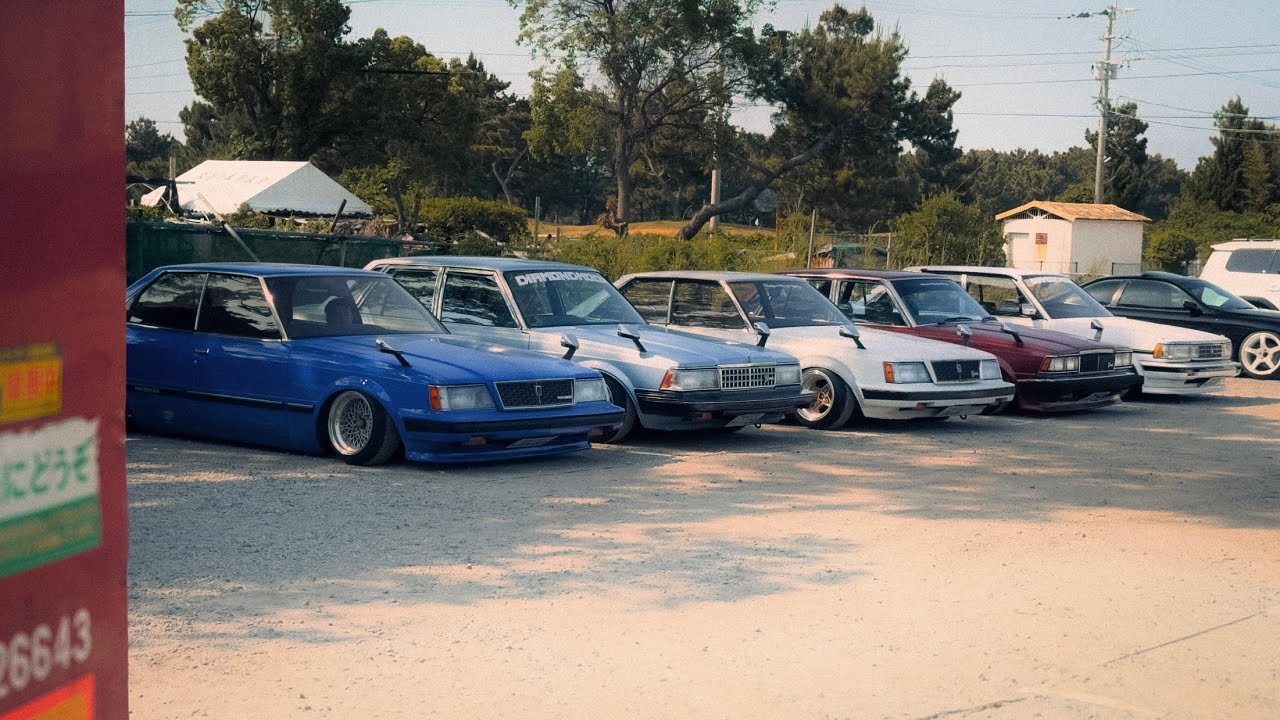 TOYOTA MARK Ⅱ 【GX61 GX71】 志賀島ツーリング - YouTube