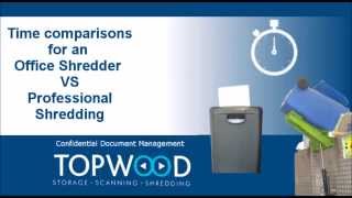 Topwood: Office shredder vs Industrial shredder hire time comparison [Updated]