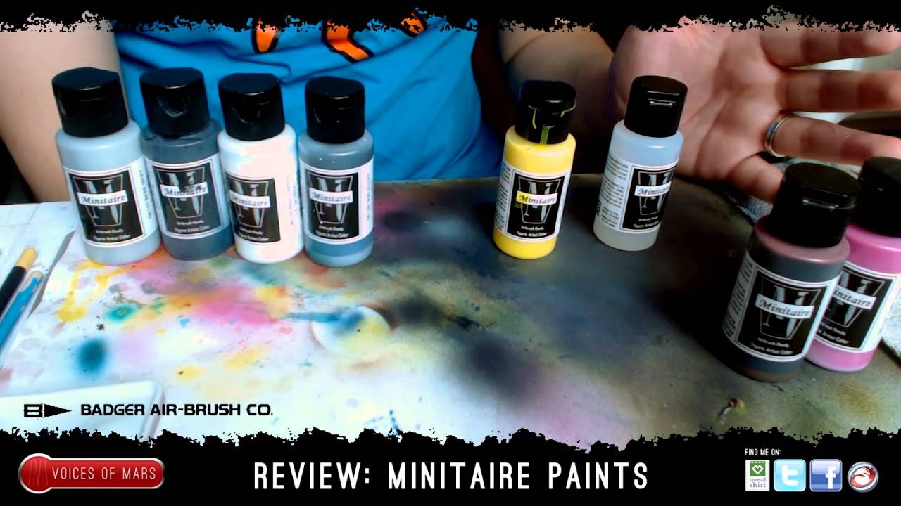 Minitaire Paint Chart