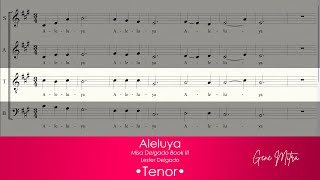 Aleluya | Misa Delgado Book III • Tenor