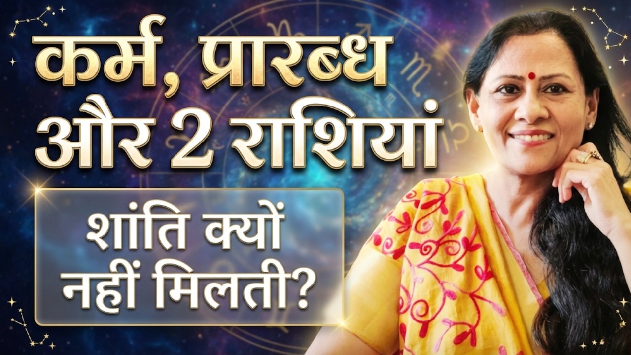 कर्म, प्रारब्ध और 2 राशियां: शांति क्यों नहीं मिलती?