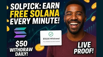 🚀 Earn FREE Solana (SOL) Every Minute with Solpick! | HONEST REVIEW 2025
