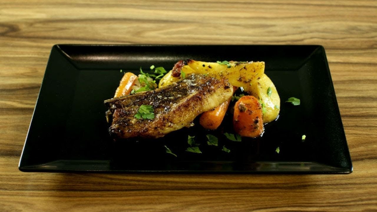 Pork with potatoes and Balkan spice mix