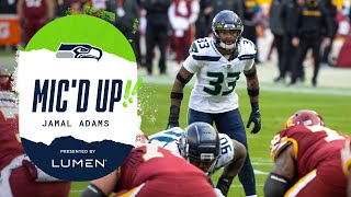 Jamal Adams Mic'd Up vs Washington | Seahawks Saturday Night