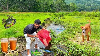 MAA ki Saari se fishing - Part 1🙈🙈🎣