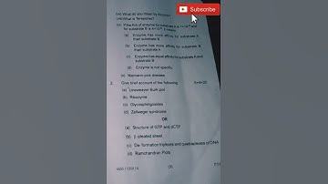 MSc Zoology previous 5th paper 2019 ( biochemistry ) #shorts #shekhawati university #PDUSU