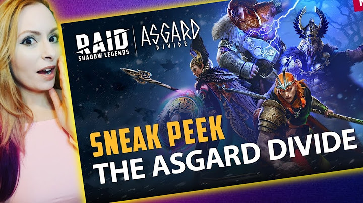I Watched Asgard Divide Sneak Peek! LEILA REACTS - RAID Shadow Legends