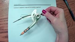 Construct a Congruent Segment