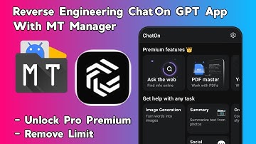 Reverse Engineering ChatOn App With MT Manager