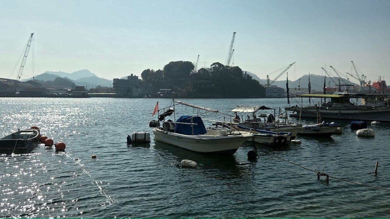 ラーメン食べる前に尾道を少し歩く🌾
