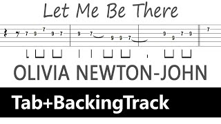 Olivia Newton-John - Let Me Be There / Guitar Tab+BackingTrack