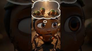 Adventure Ant: The One Who Turned Back 🐜💔 #emotional #animation#antstory #inspirat