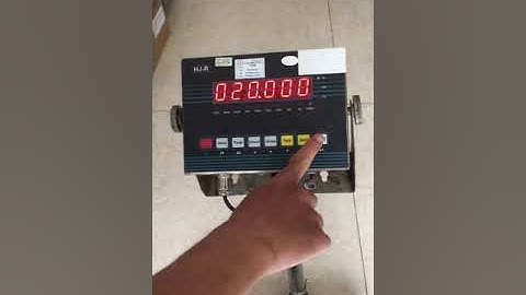 Cài đặt cân HJR