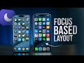 How to Setup Focus Based iPhone Layout (tutorial)