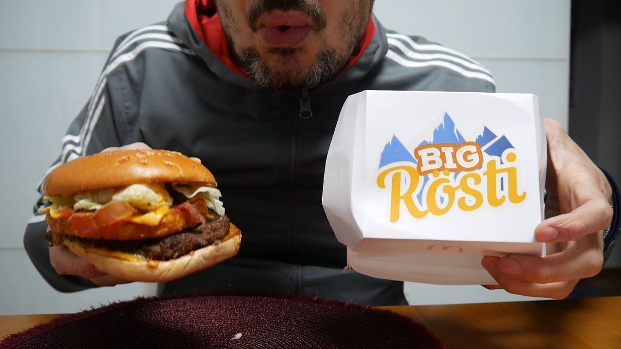 ASMR AUF DEUTSCH – McDonald's Big Rösti VS Burger King Rösti Lover