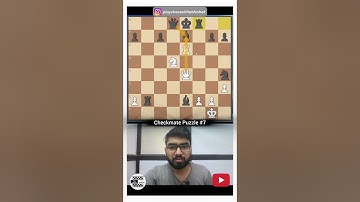 Checkmate Puzzle #7 | PlayChessWithAbhishek #chess #playchess #chessindia