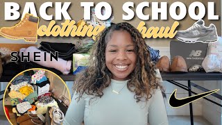 BACK TO SCHOOL CLOTHING HAUL 2026 ! *$1000+ TRY ON*  SHEIN, Timbs, New balance, Charolette Russe,