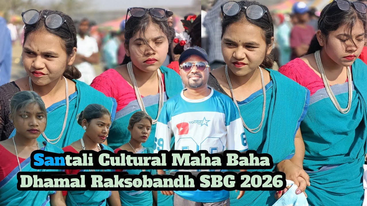 Raksobandh Sahebganj Maha Baha Dhamal 2026💥 New Santali Cultural Baha Vlog Video 2026