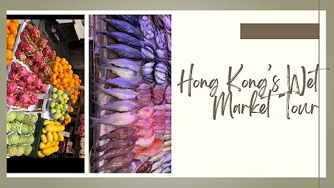 Wanchai Wet Market Tour | 🇭🇰 Hong Kong’s markets | Indian in HK  #hkvlogs  #hongkonglife  #market