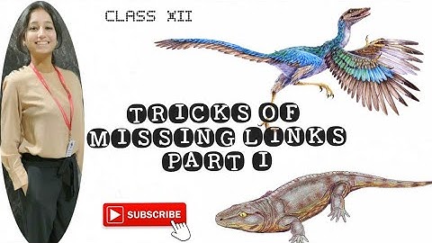 Tricks for MISSING LINK of organisms PART -I | EVOLUTION | NEET|AIIMS|CBSE|ICSE| XII Class