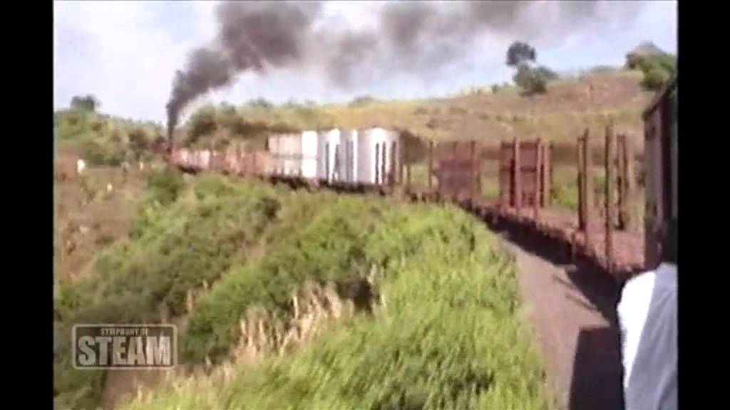 Riding narrow gauge mixed goods behind garratt NG140