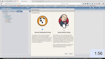 Quick Start - Continuous Deployment setup with Jenkins and DeployHub